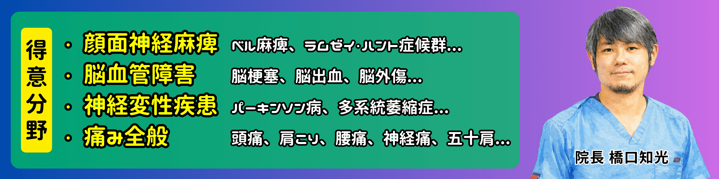 得意分野の広告
